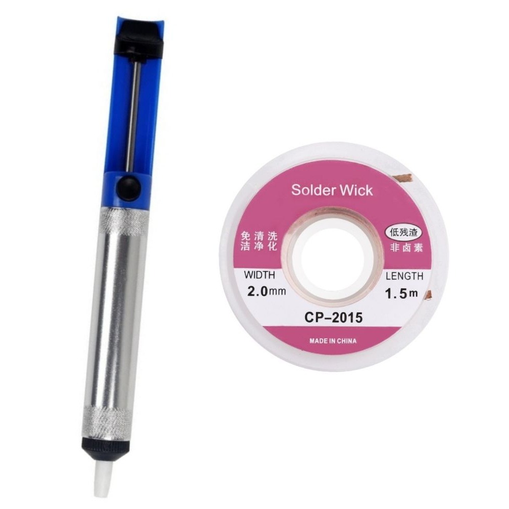 Solder Wick Braid - Aluminum Desoldering Pump Vacuum Tin Removal