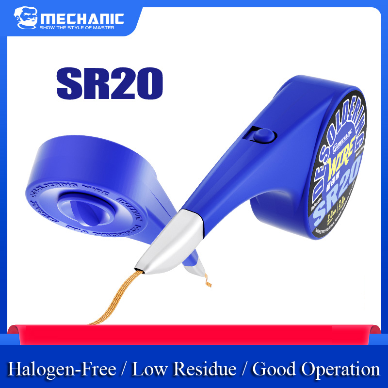 Solder Wick Braid - MECHANIC SR20 Desoldering Wire 1.0/1.5/2.0/2.5/3.0/3.5mm Welding