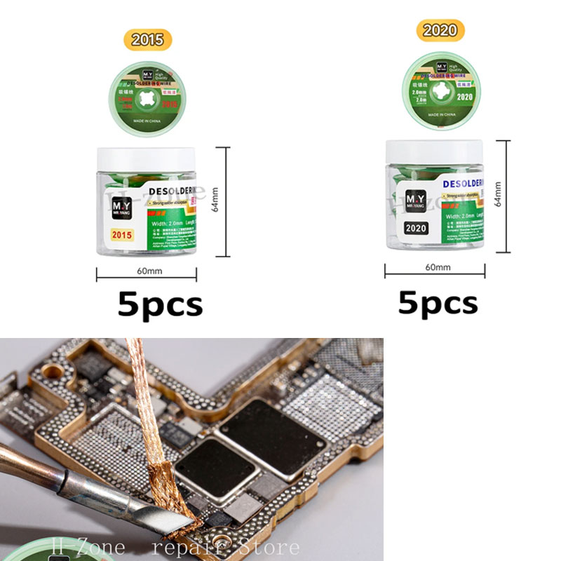 YCS M.Y 5Pcs Desoldering Wick  - Solder Wick Braid recension och pris