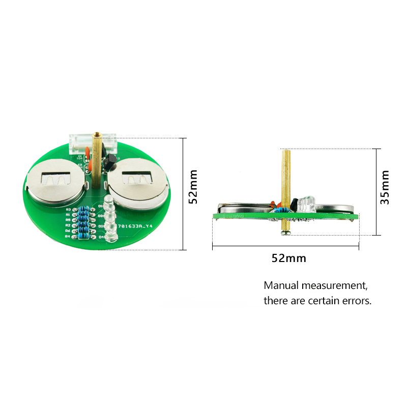 LED Gyro DIY Electronic Kit De - Electronics Repair School recension och pris