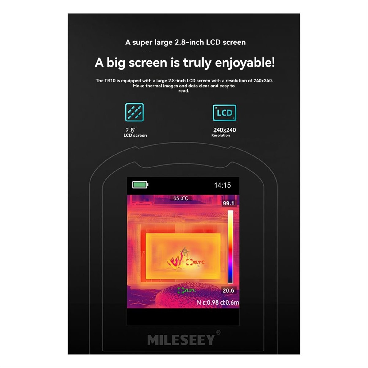 DT38 Mileseey TR10 Infrared Th - Electronics Repair Images recension och pris