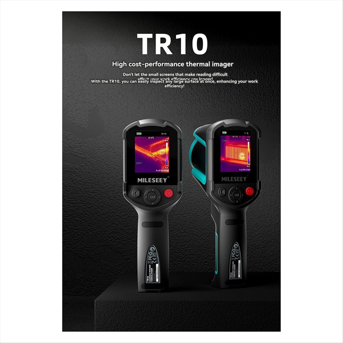 DT38 Mileseey TR10 Infrared Th - Electronics Repair Images recension och pris