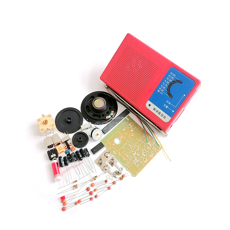 FM AM Red Radio Production DIY - Electronics Repair School recension och pris