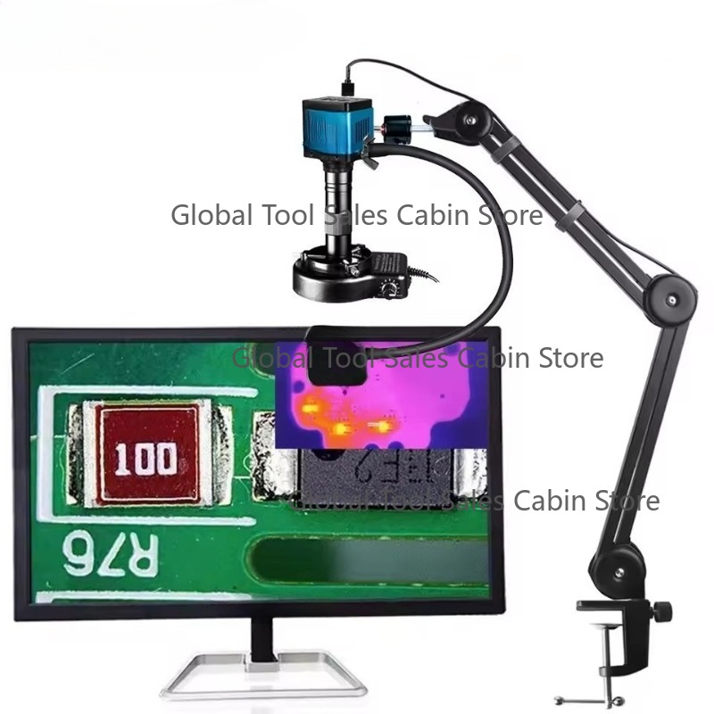 4K Microscope Camera 300X Lens - Electronics Repair Images recension och pris
