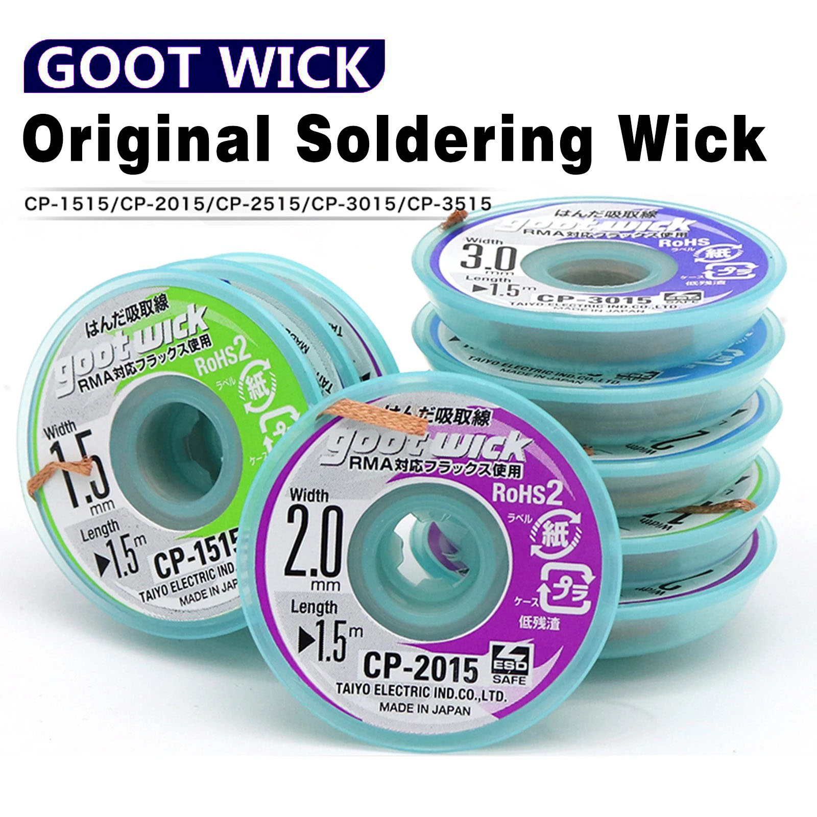 Goot Original High Quality Des - Solder Wick Braid recension och pris