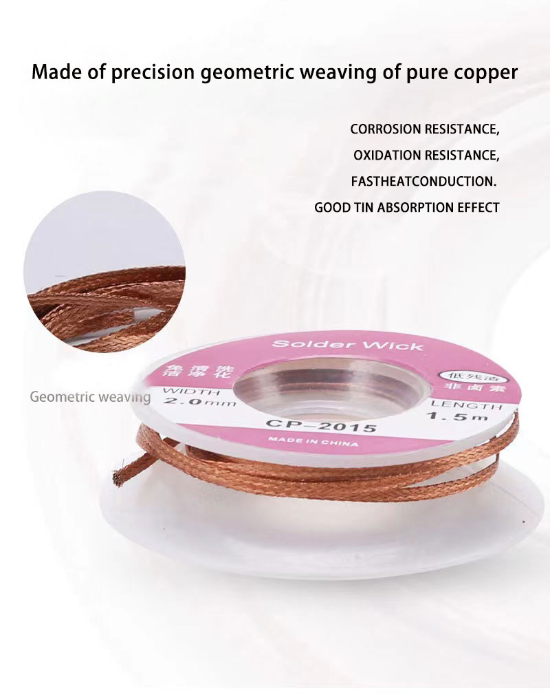 Soldering Wick Desoldering Bra - Solder Wick Braid recension och pris