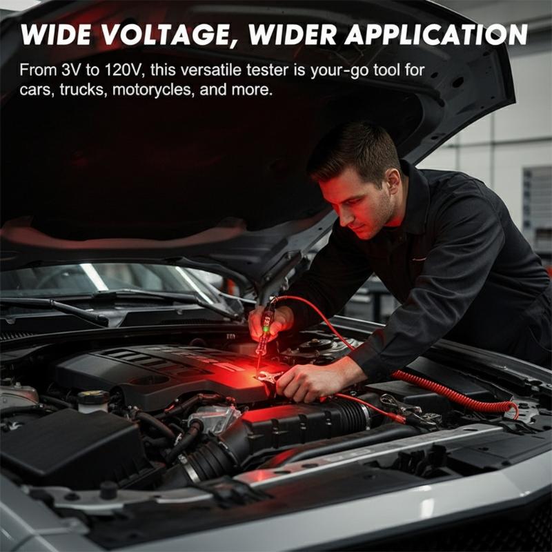 3V 120V Voltage Tester Pen Dig - Circuit Test Pencil recension och pris