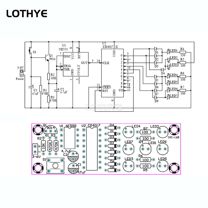 DIY Dice Production Kit Led We - Electronics Repair School recension och pris