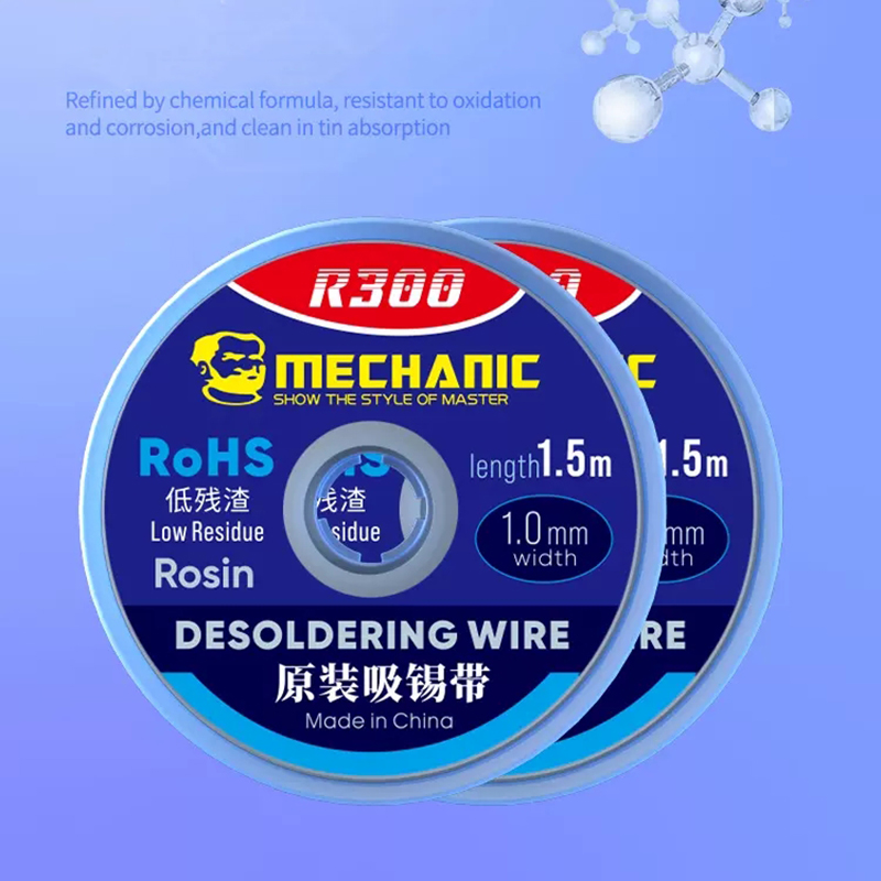 MECHANIC R300 Desoldering Mesh - Solder Wick Braid recension och pris