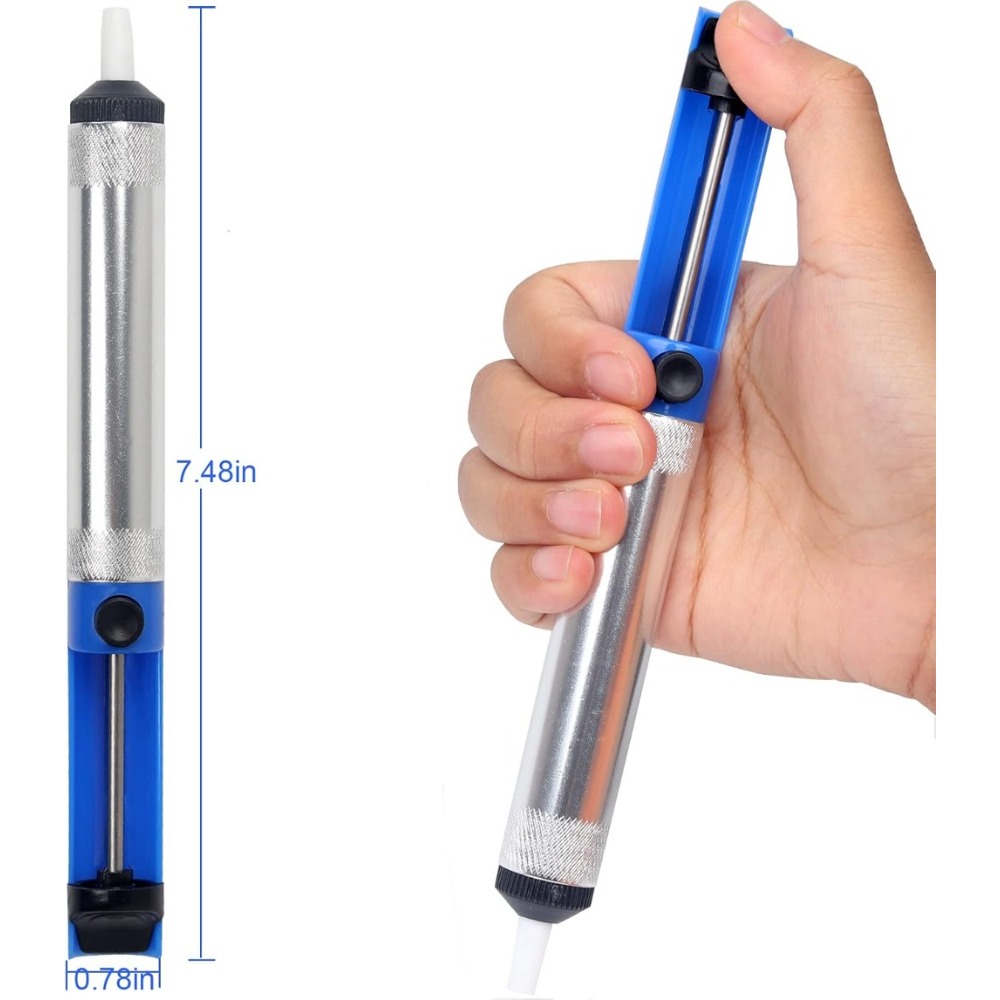 Aluminum Desoldering Pump Vacu - Solder Wick Braid recension och pris
