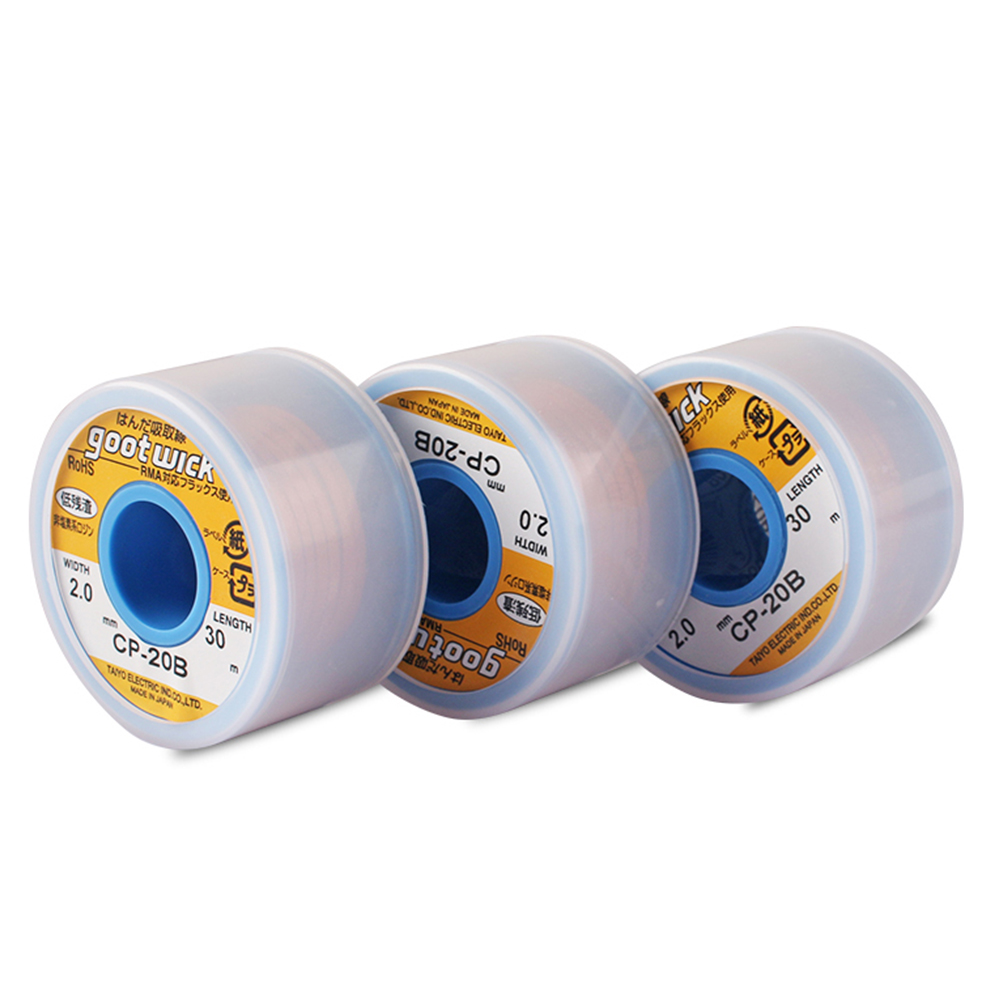 Japan Original Goot Wick 30/20 - Solder Wick Braid recension och pris