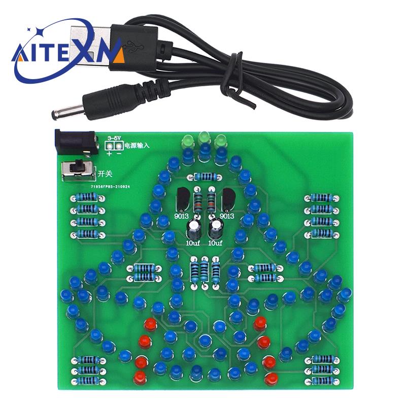 DC 3-5V DIY LED Swing Wind Chi - Electronics Repair School recension och pris