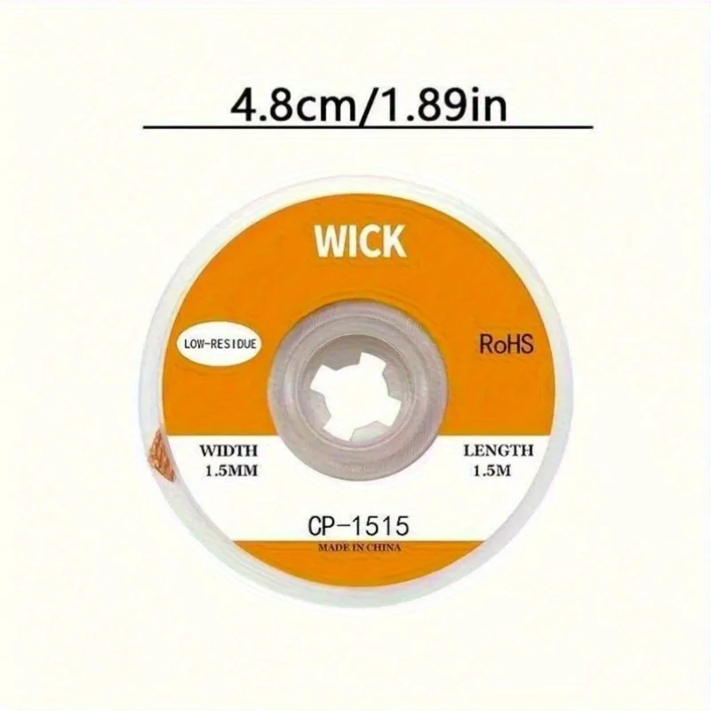 1.5m Desoldering Braid Tape Co - Solder Wick Braid recension och pris