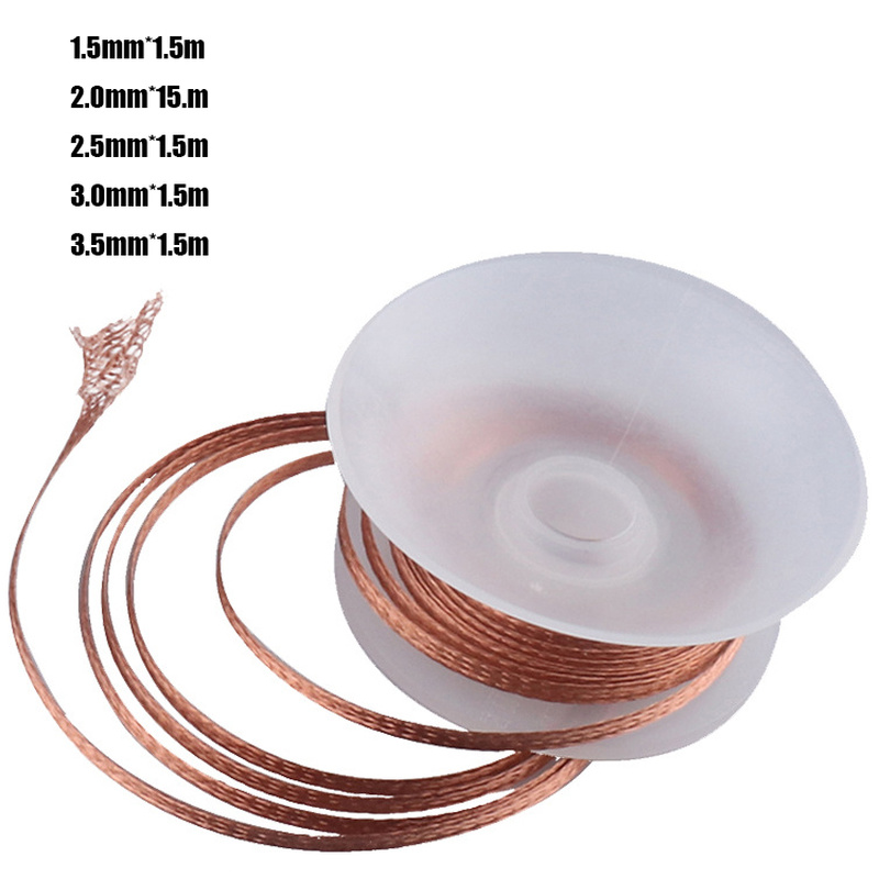 1.5mm 2mm 2.5mm 3mm 3.5mm Widt - Solder Wick Braid recension och pris