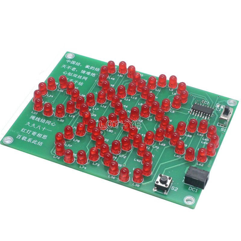 Led Flowing Light Chinese Knot - Electronics Repair School recension och pris