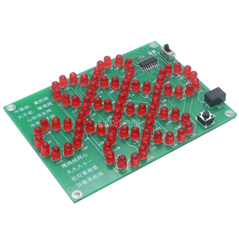 Led Flowing Light Chinese Knot - Electronics Repair School recension och pris