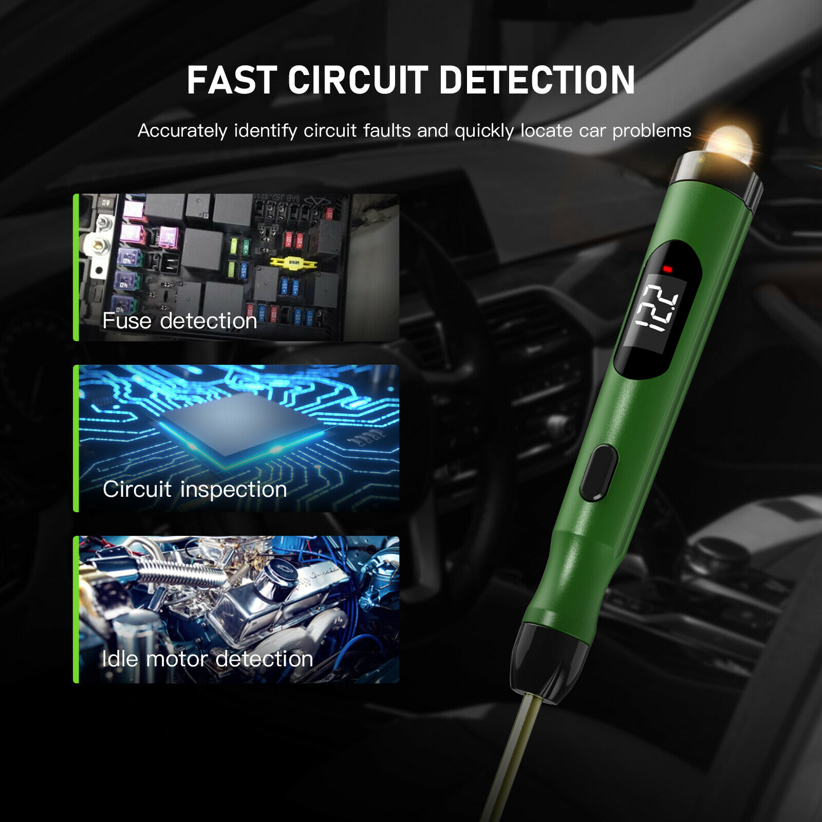 Circuit Test Pen JDiag Topdiag - Circuit Test Pencil recension och pris