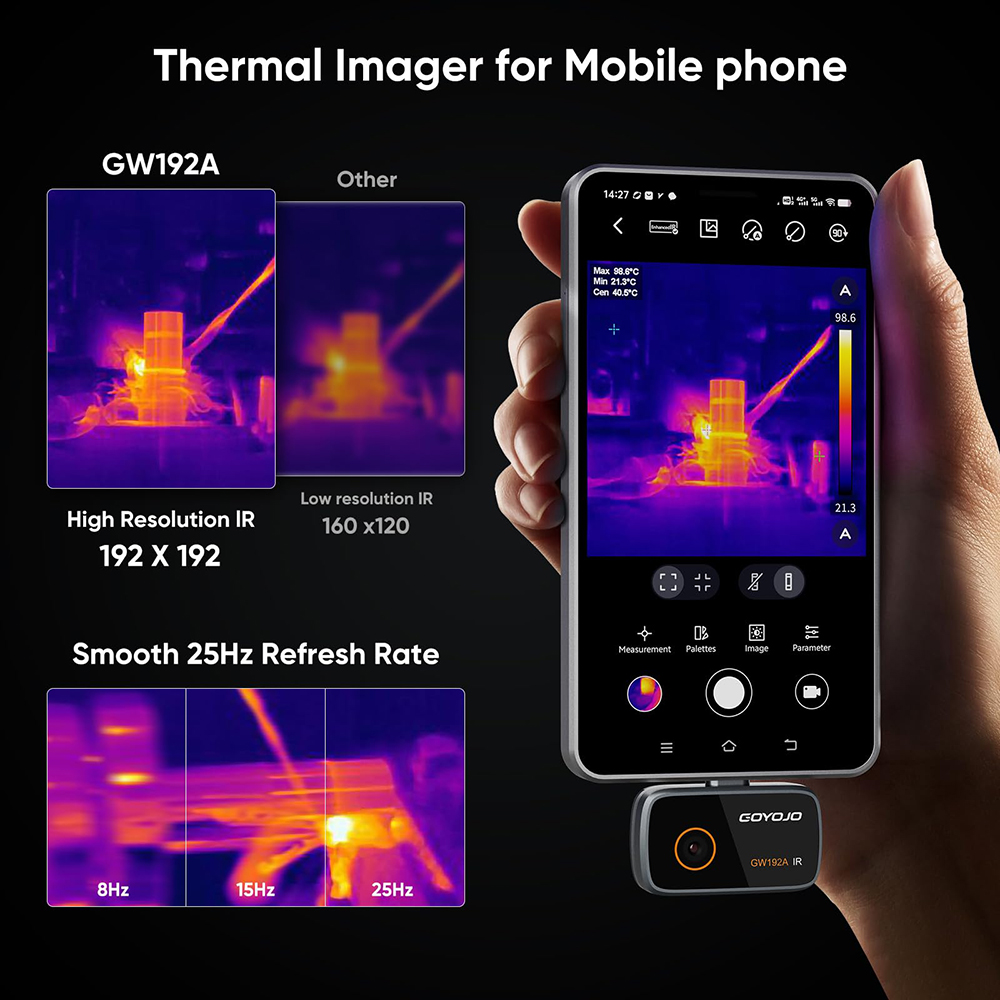 GW192A Thermal Imaging Camera  - Electronics Repair Images recension och pris