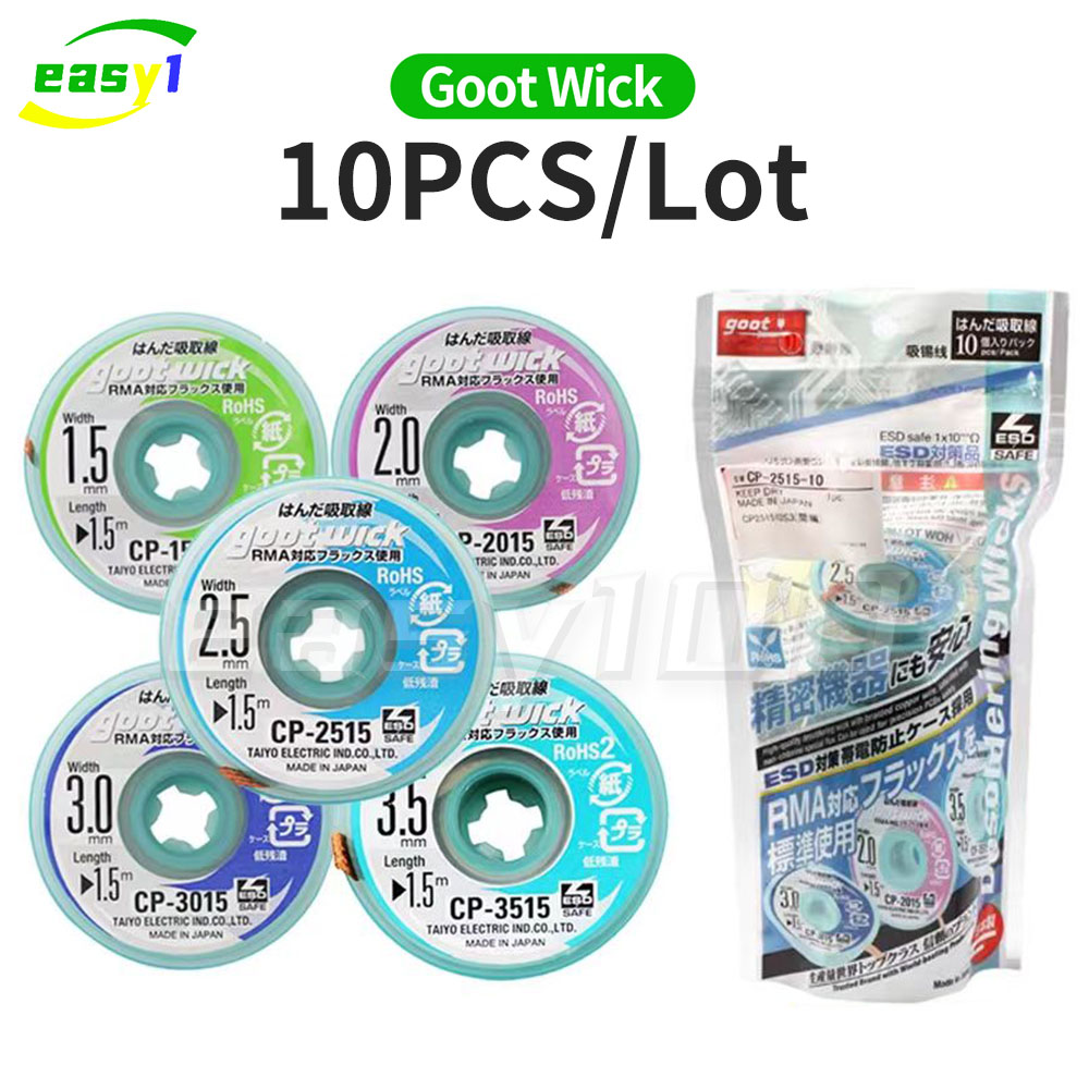 Original Goot Wick Soldering W - Solder Wick Braid recension och pris