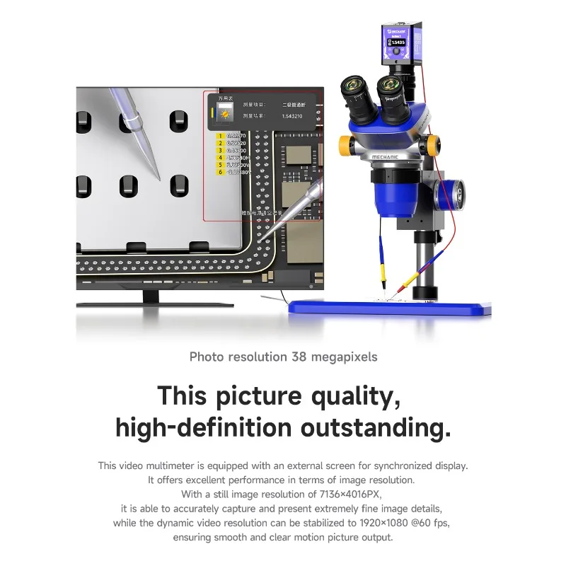 Action2 Video Multimeter Micro - Electronics Repair Images recension och pris