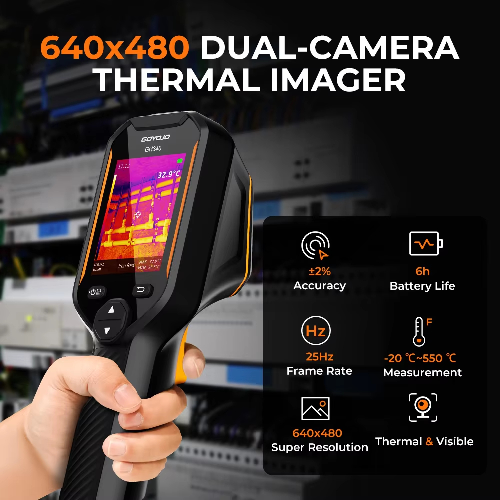 GOYOJO GH340 Super IR 640x480  - Electronics Repair Images recension och pris